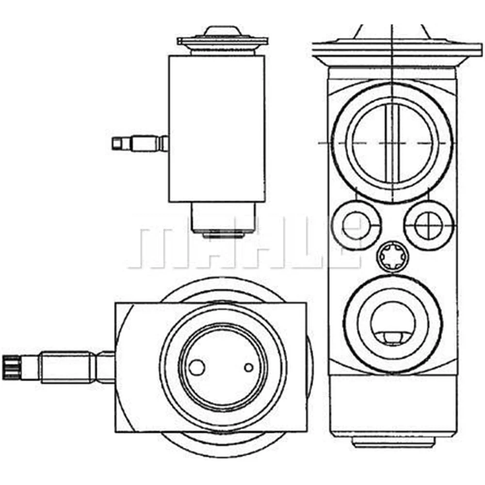 MAHLE Expansionsventil, Klimaanlage AVE 66 000P