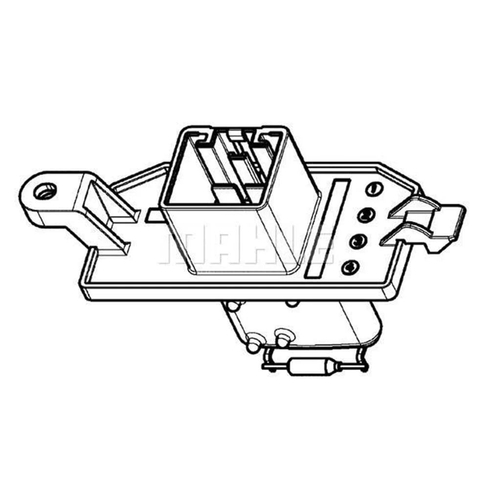 MAHLE WIDERSTAND INNENRAUMGEBLÄSE passend für FORD B-MAX C-MAX 2 FOCUS 3